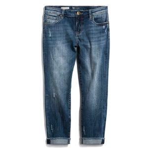 KUT FROM THE KLOTH
Ellen Capri Distressed Frayed Hem Straight Leg Jean
10P